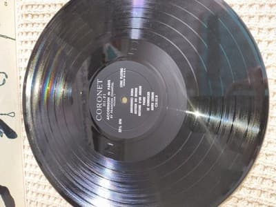 Coronet François Chantal Accordeon de Paris LP Vinyl World France 12" 33 RPM - Thumbnail 4
