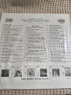 Evon The Three Suns Play LP Vinyl High Fidelity Fox Trot 12" 33 RPM - Thumbnail 2