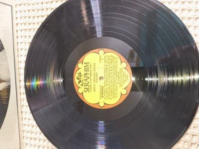 Seraphim Hans Hotter Great German Songs LP Vinyl Schubert Schumann Strauss 12" … - Thumbnail 3