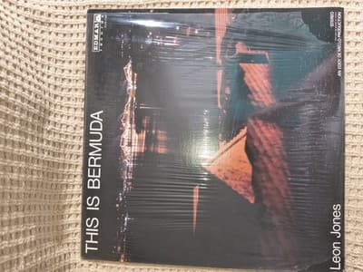 Leon Jones This Is Bermuda LP Vinyl Edmar World Music Vocal 12" 33 RPM