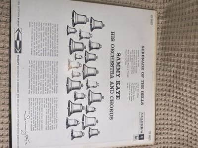 Sammy Kaye Serenade of the Bells LP Columbia Vinyl Easy Listening 12" 33 RPM - Thumbnail 2