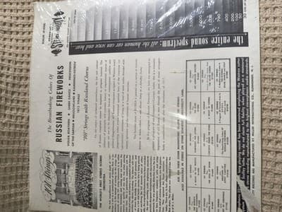 101 Strings Russian Fireworks LP Somerset Classical Vinyl 12" 33 RPM - Thumbnail 2
