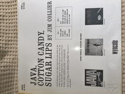 Wyncote Java, Cotton Candy, Sugar Lips LP Vinyl Jim Collier Jazz 12" 33 RPM - Thumbnail 2