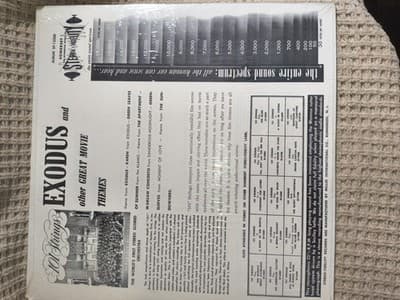 101 Strings Exodus and Other Great Movie Themes LP Vinyl Somerset 12" 33 RPM - Thumbnail 2