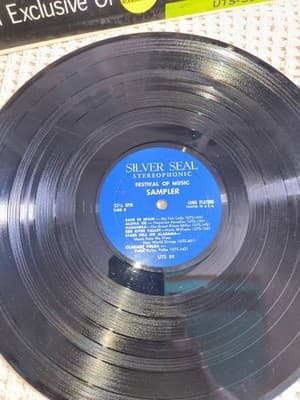 Silver Seal Silver Seal Sampler Festival of Music LP Vinyl Stereo 12" 33 RPM - Thumbnail 3