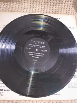 Tchaikovsky Nutcracker Suite Coronet LP Vinyl Homburg State Symphony 12" 33 RPM - Thumbnail 3