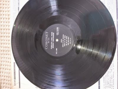Coronet Records Fabulous Bongo Ping Pong Percussion LP Vinyl High Fidelity - Thumbnail 3