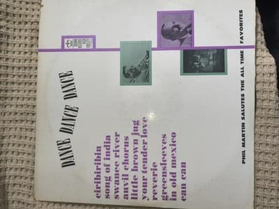 Crown Dance Dance Dance LP Vinyl Phil Martin 12" Dance 33 RPM