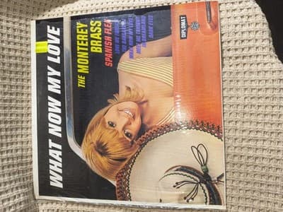 Diplomat What Now My Love LP Vinyl The Monterey Brass 12" Brass 33 RPM