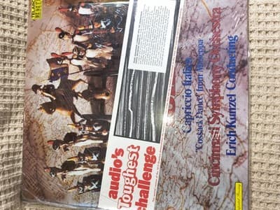 Telarc Capriccio Italien/Cossack Dance Tchaikovsky LP Vinyl Cincinnati Kunzel 3…