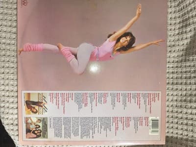 Jane Fonda's Workout Record LP Vinyl Columbia Fitness Pop Rock 12" 33 RPM - Thumbnail 2