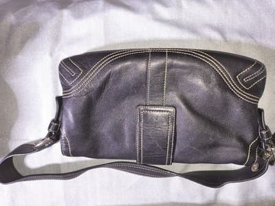 Black Coach Purse - Thumbnail 3