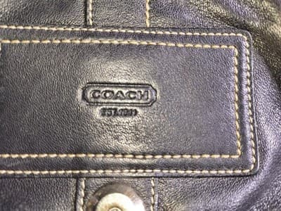 Black Coach Purse - Thumbnail 5