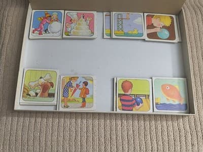 Milton Bradley Step-by-Step Memory Game Storytelling English & Spanish Instruct… - Thumbnail 2
