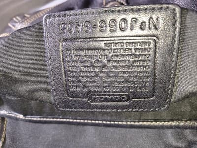 Black Coach Purse - Thumbnail 6