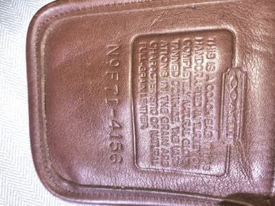 Brown Coach Purse - Thumbnail 3