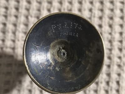 Brass Vase Decorative Engraved Floral Design Collectible Metalware - Thumbnail 2