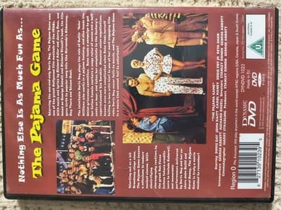 The Pajama Game DVD Doris Day John Raitt Musical PAL Region 0 Colour 2003 - Thumbnail 2