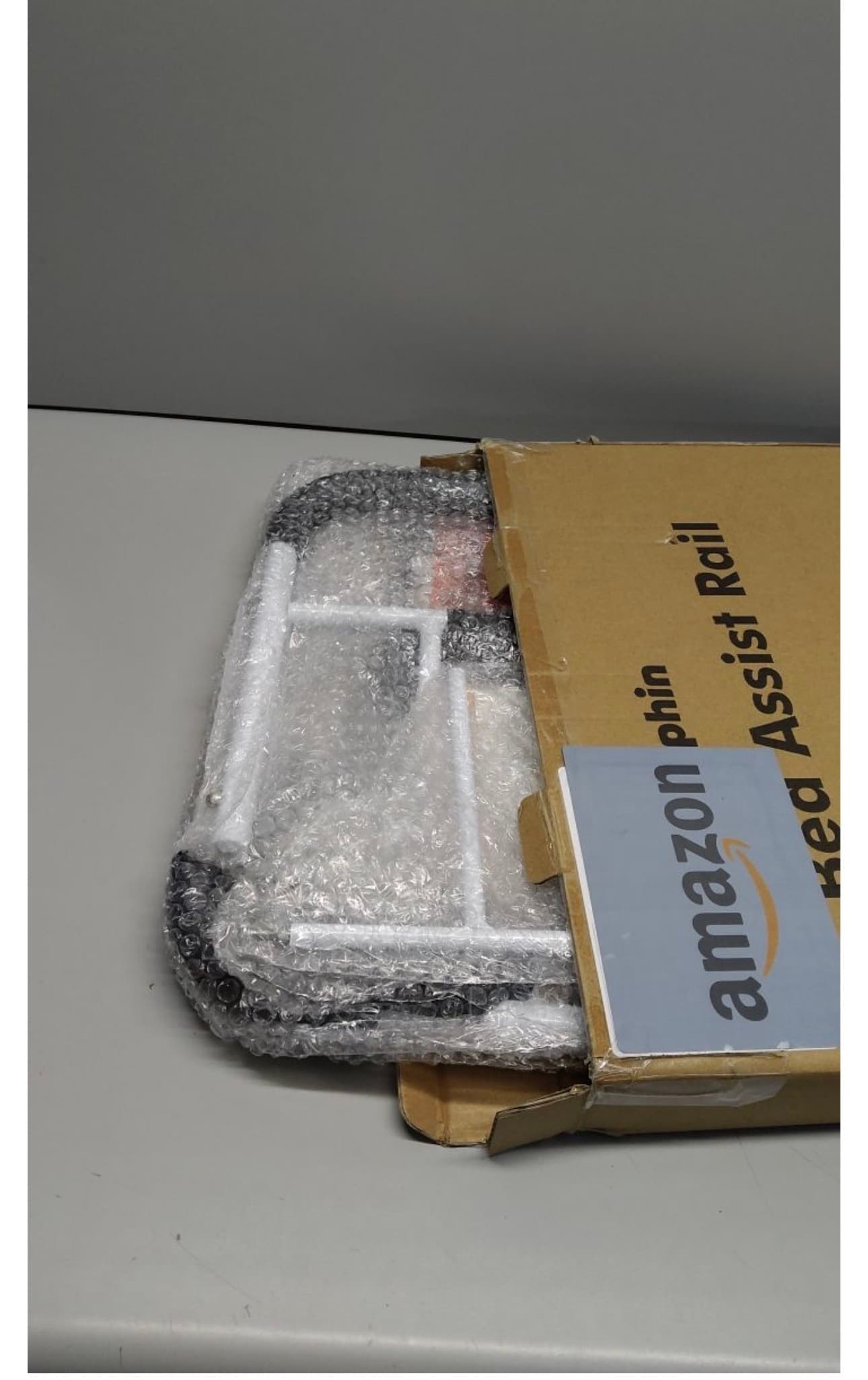 BigDolphin Bed Assist Rail White/Black - Thumbnail 2