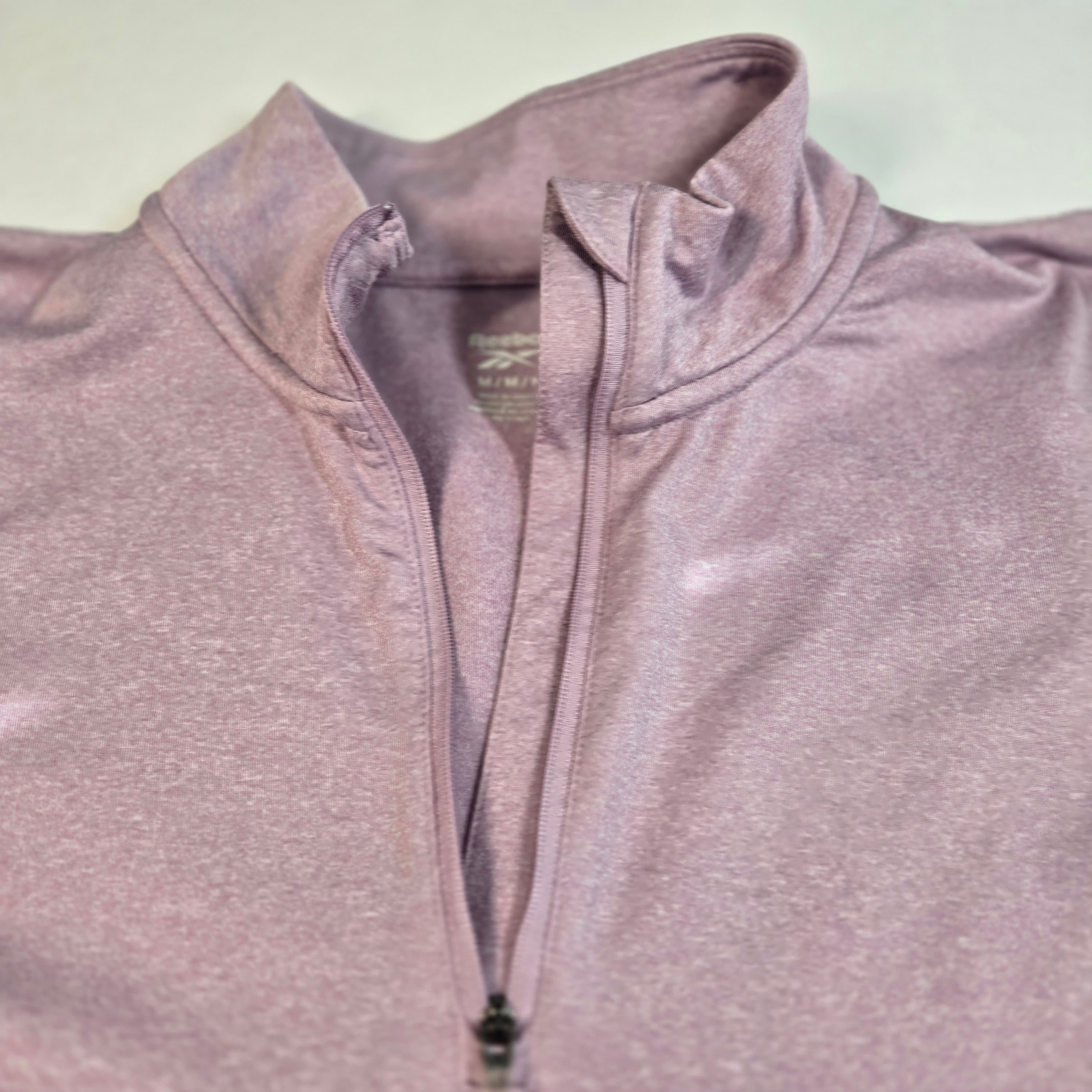 Reebok Women's Half-Zip Pullover Medium - Thumbnail 6