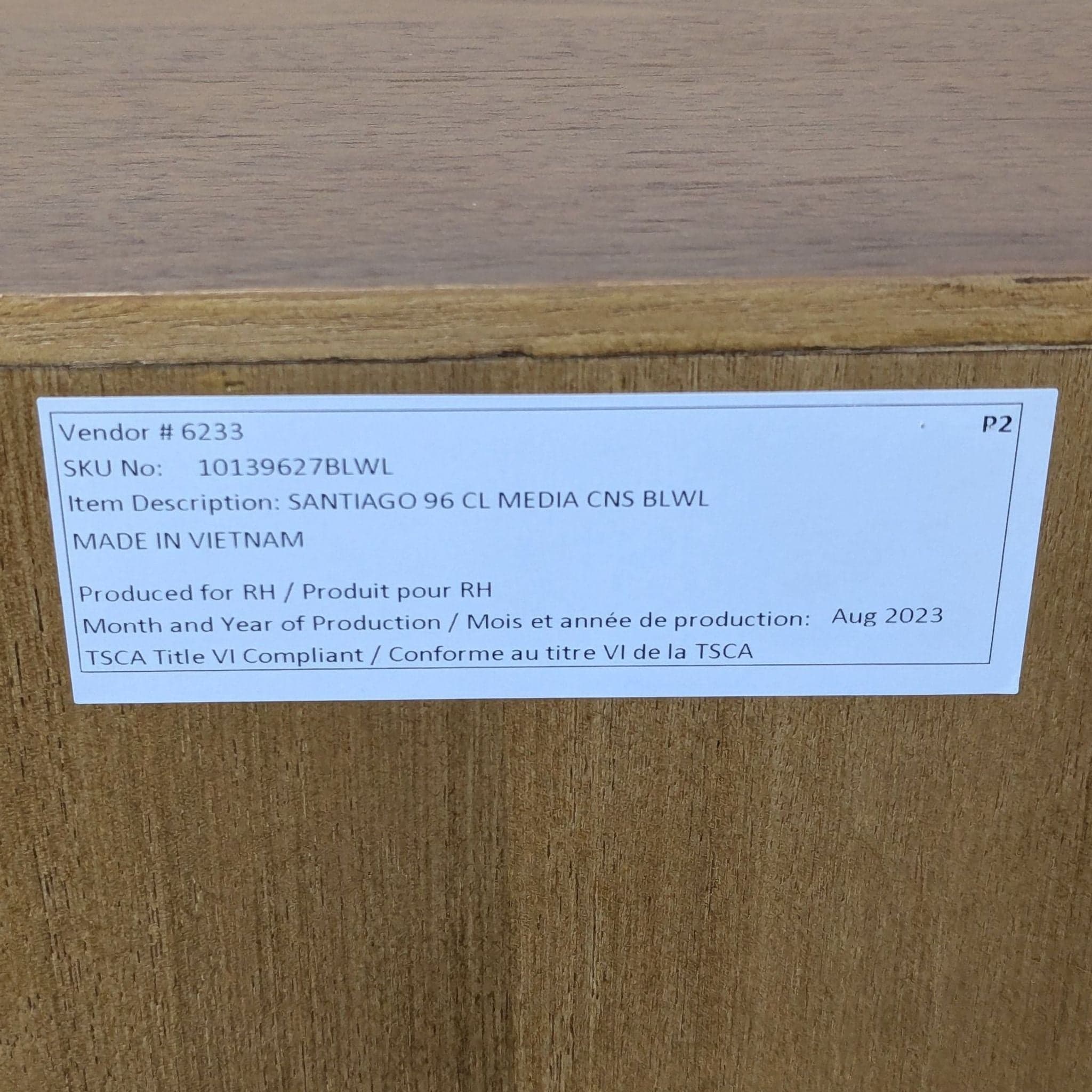 Restoration Hardware Santiago Media Console - Thumbnail 4