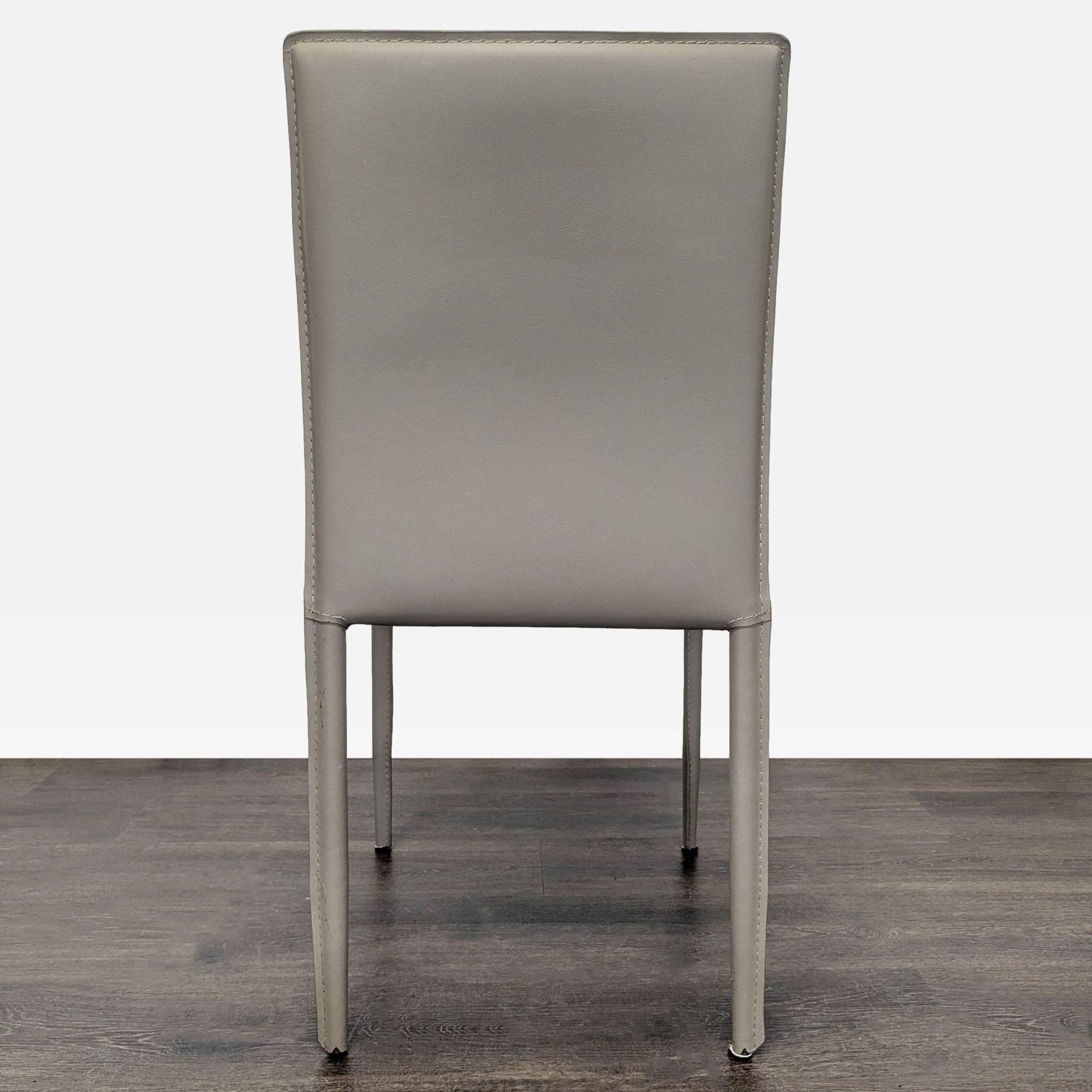Faux Leather Dining Chair - Thumbnail 5