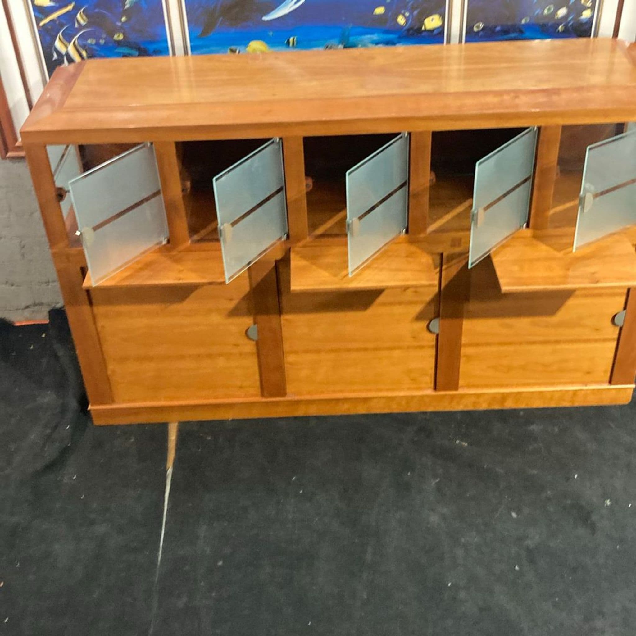 "Abacus" Sideboard Designed by Léon Krier for Giorgetti - Thumbnail 5