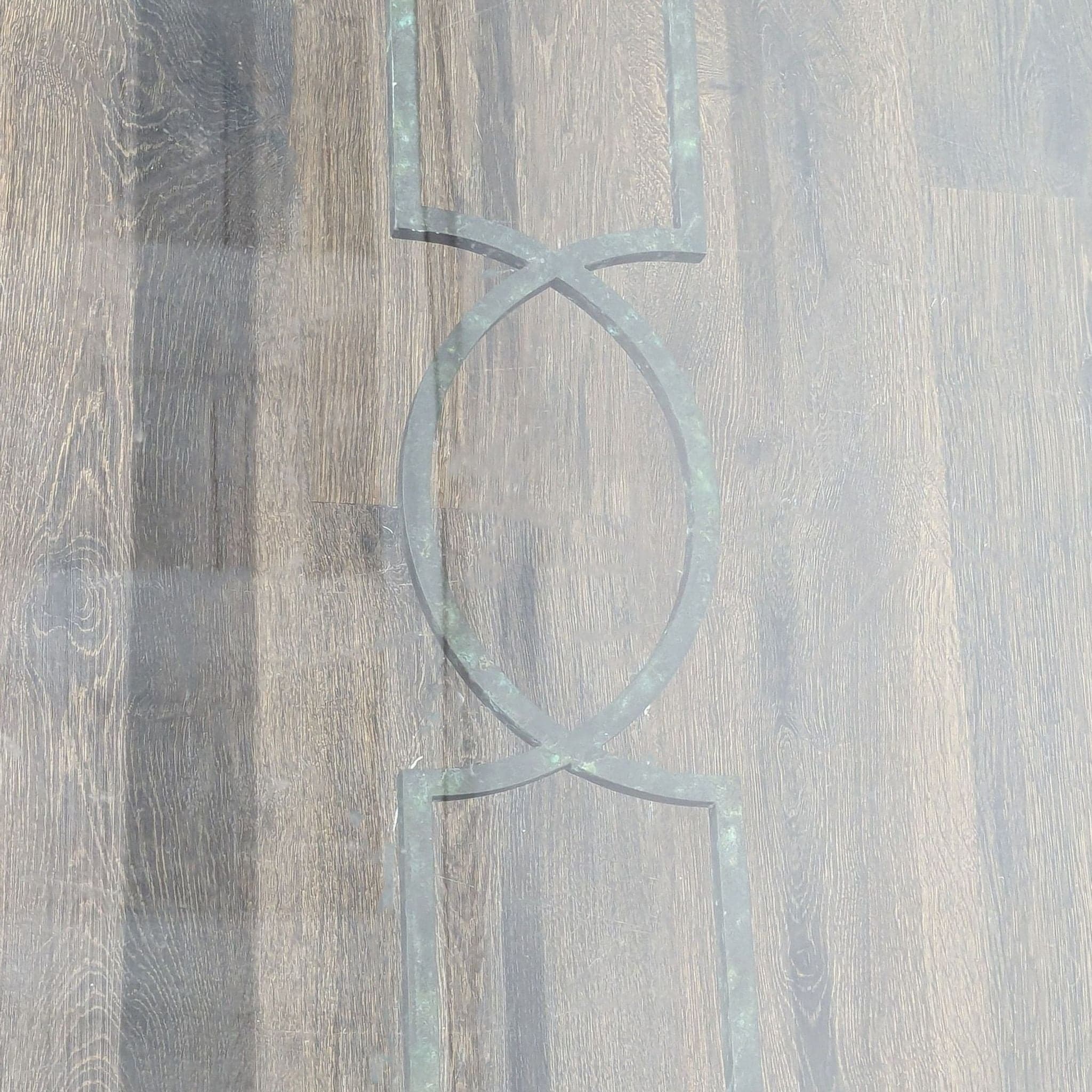 Carole Gratale Inc. Wrought Iron Coffee Table - Thumbnail 5
