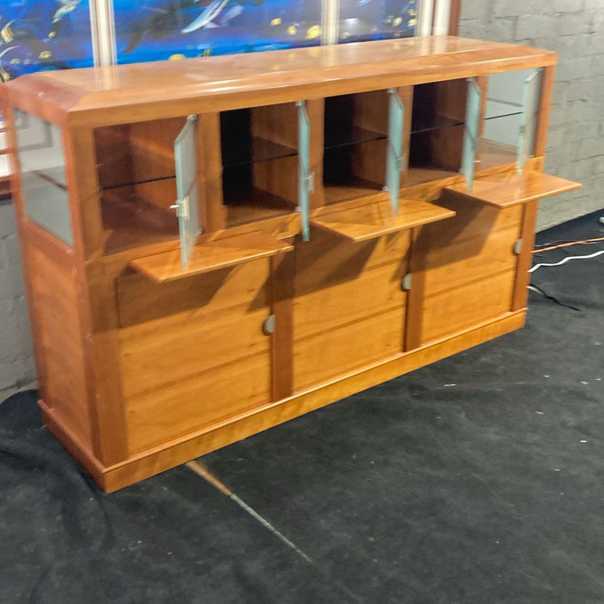 "Abacus" Sideboard Designed by Léon Krier for Giorgetti - Thumbnail 2