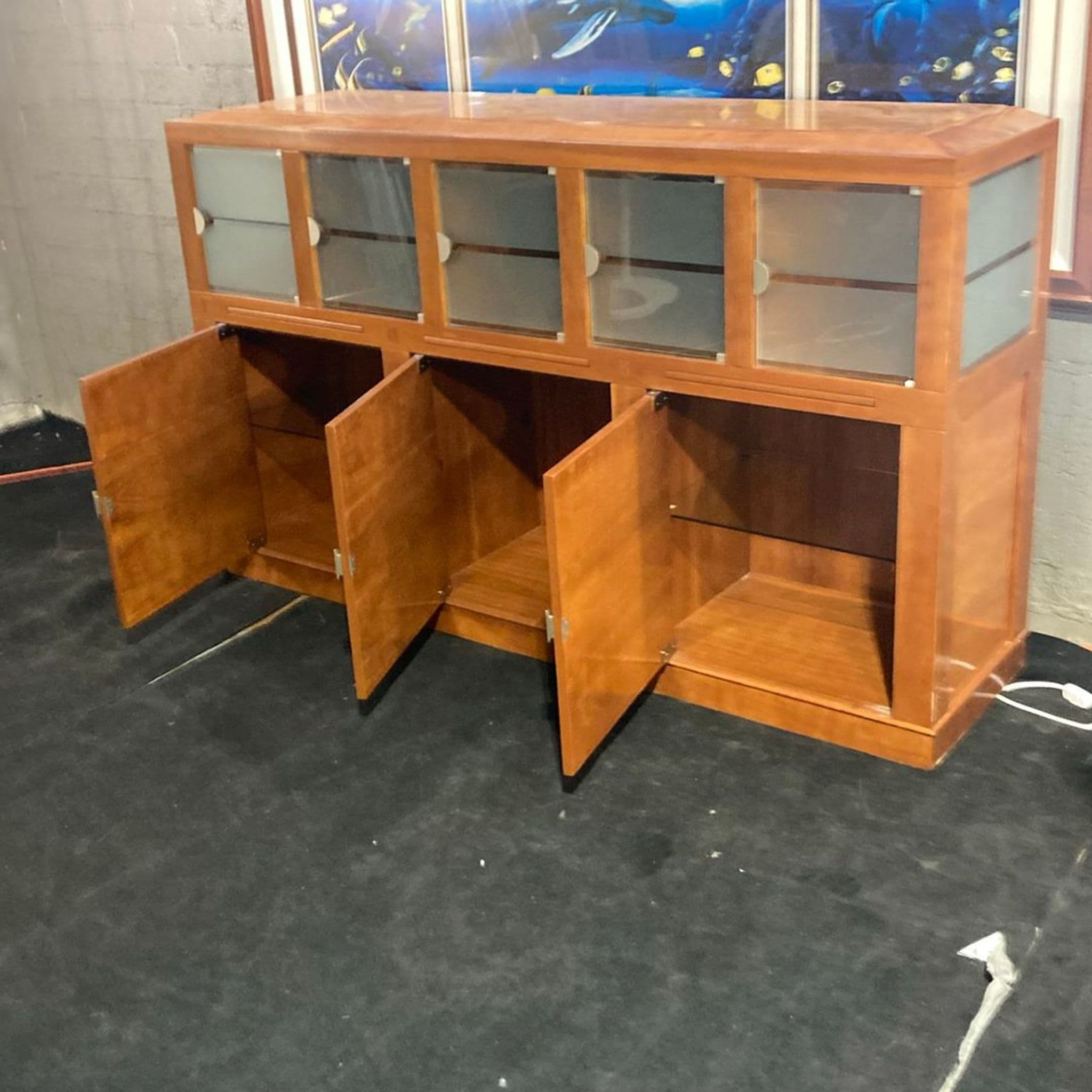 "Abacus" Sideboard Designed by Léon Krier for Giorgetti - Thumbnail 4