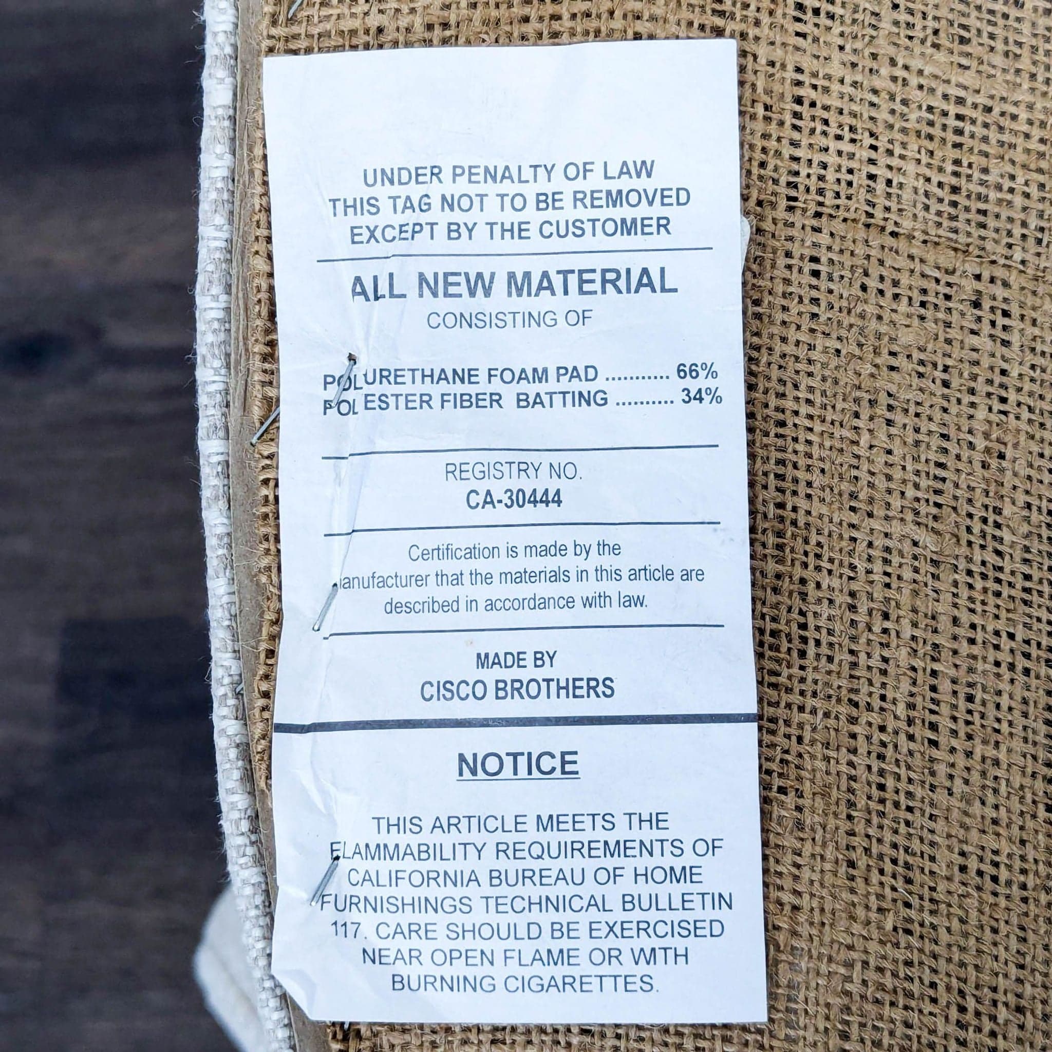 Cisco Brothers Tufted Dining Wing Chair - Thumbnail 8