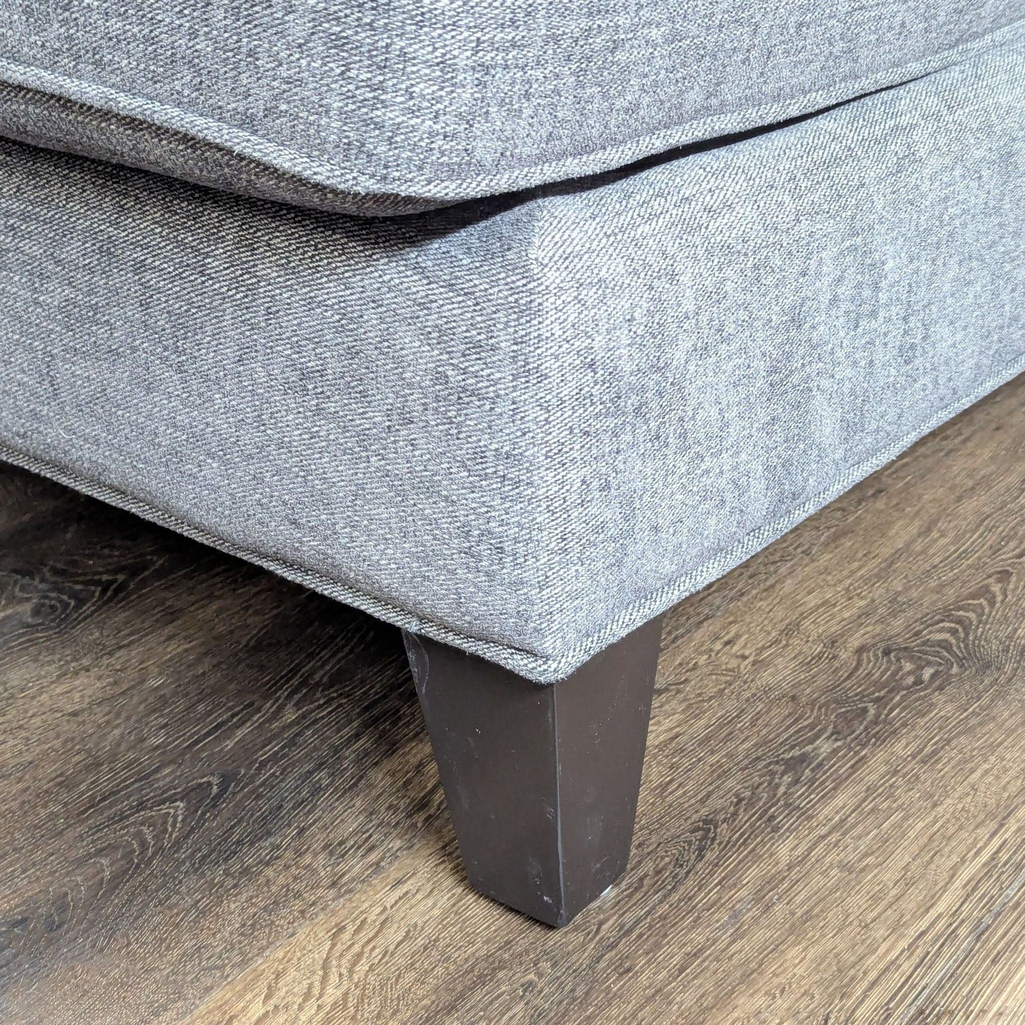 Modern Gray 5-Seat Sectional Sofa with Chaise Lounge - Thumbnail 7