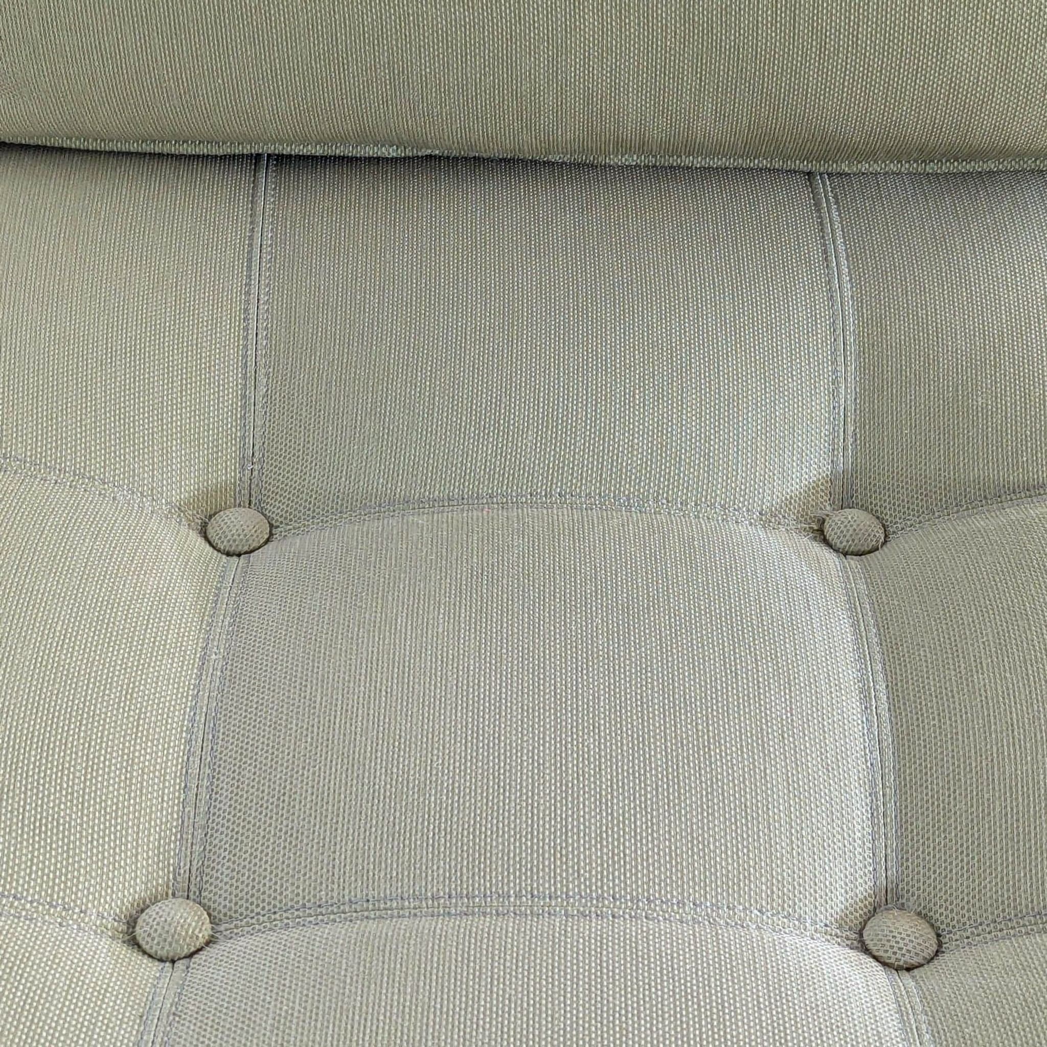 Modern Armless Lounge Chair with Matching Accent Pillow - Thumbnail 7