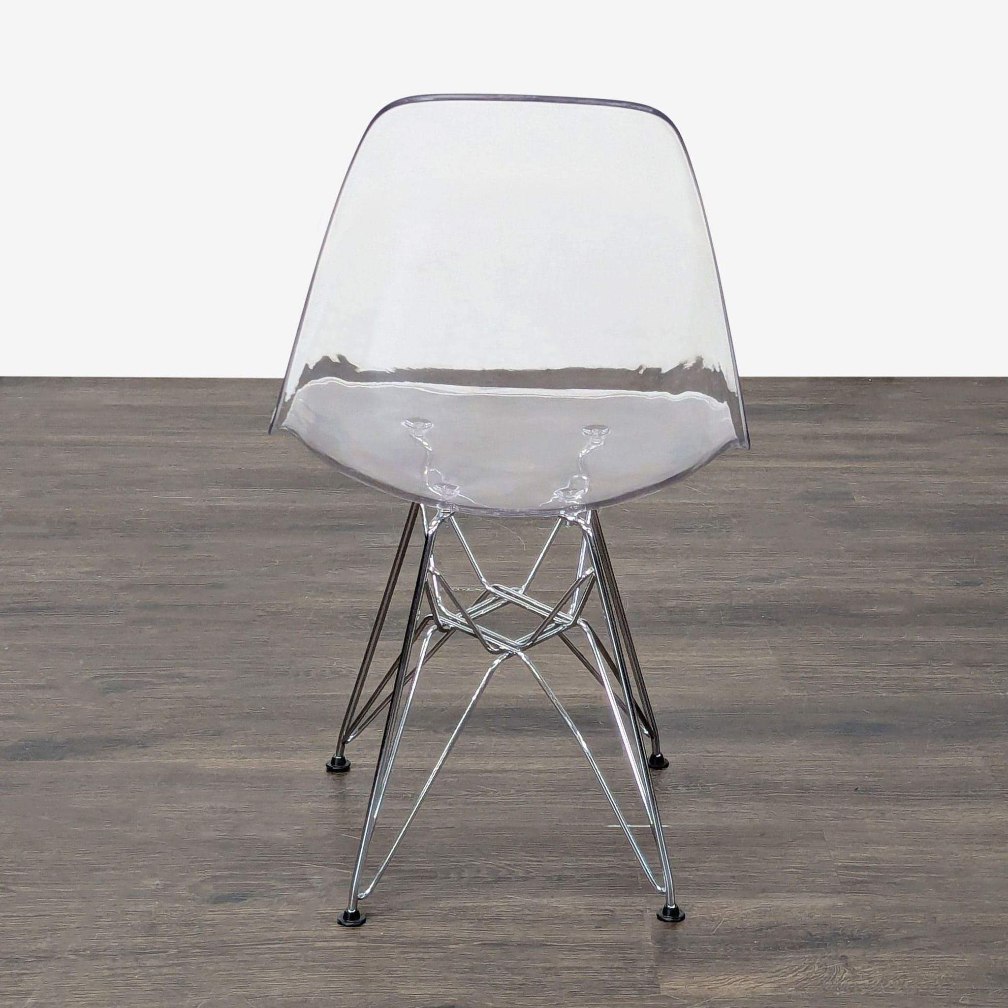 Clear Acrylic Eiffel Dining Chair - Thumbnail 7