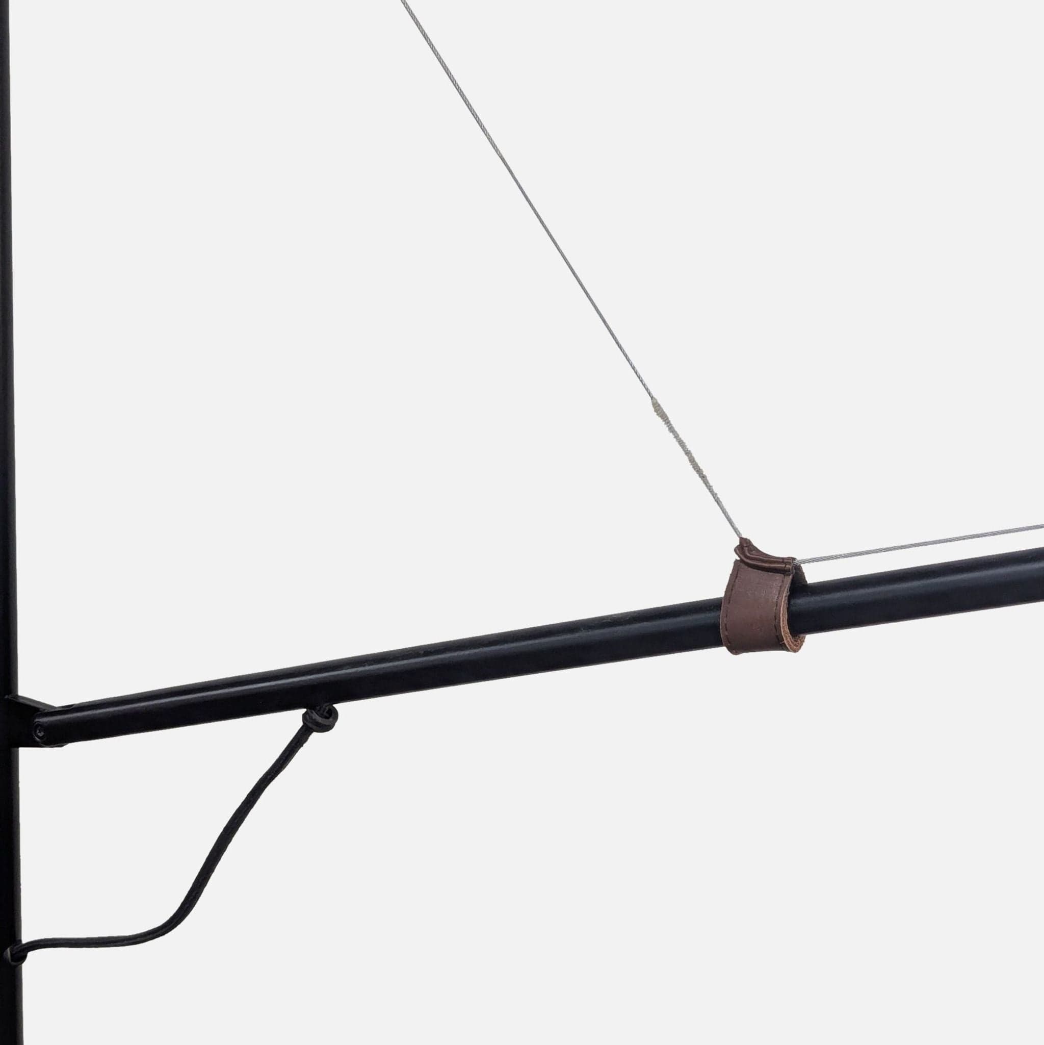 EQ3 Modern Black Floor Lamp with Concrete Base - Thumbnail 7