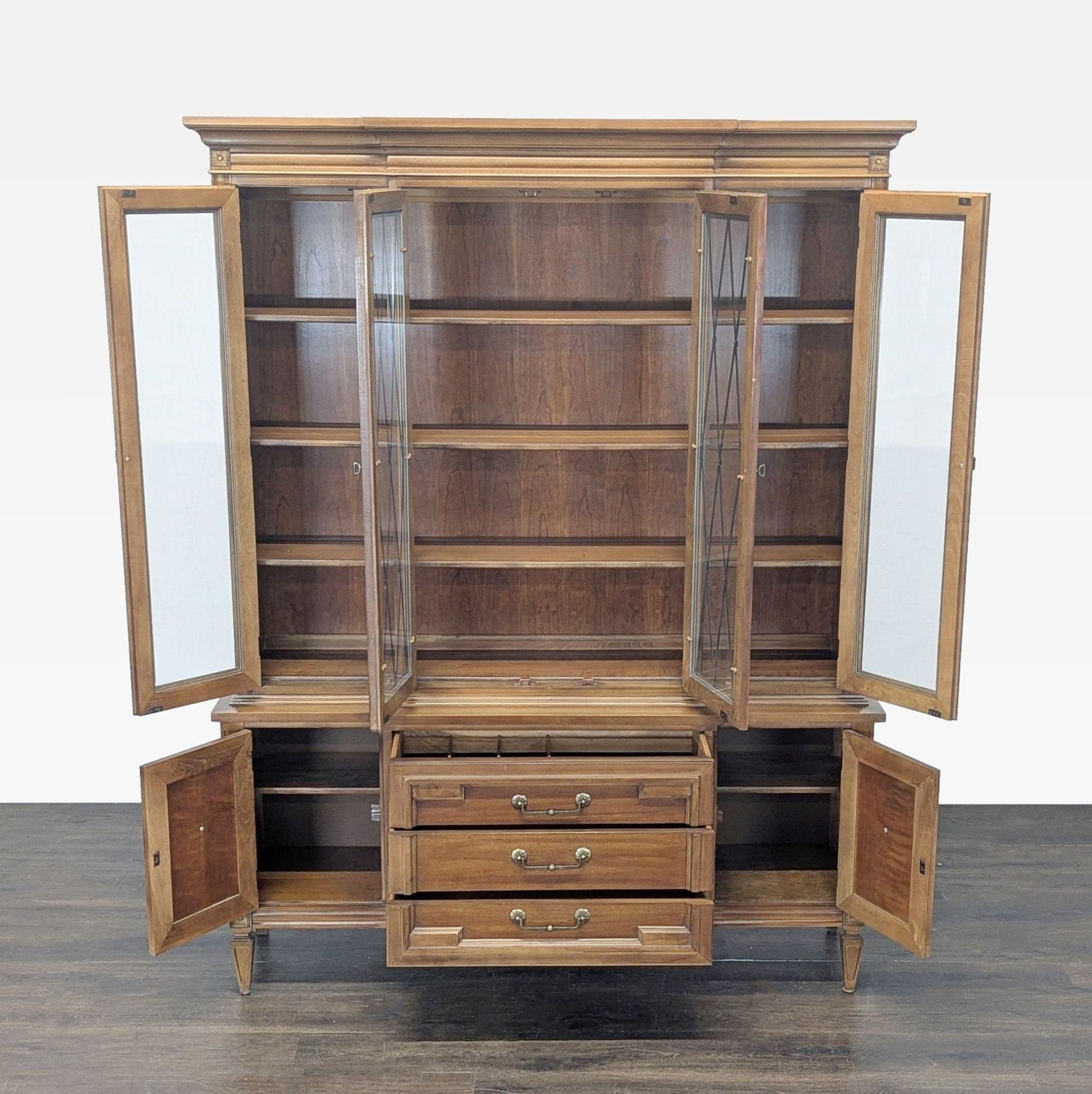 Mid-Century Thomasville Milano Collection Hutch - Thumbnail 2
