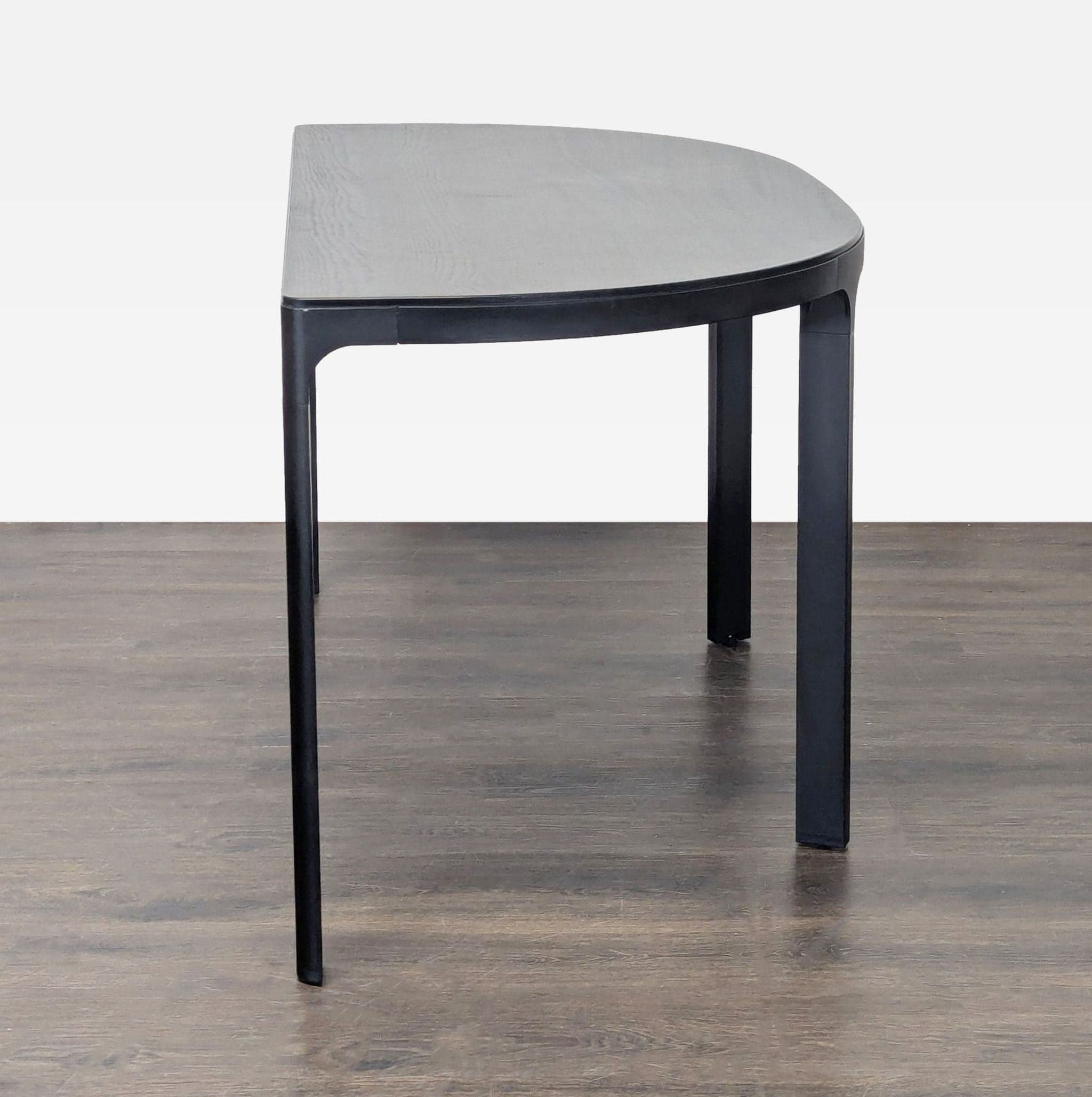 Ikea Bekant Black Half Moon Console Table – Sleek Modern Design - Thumbnail 8