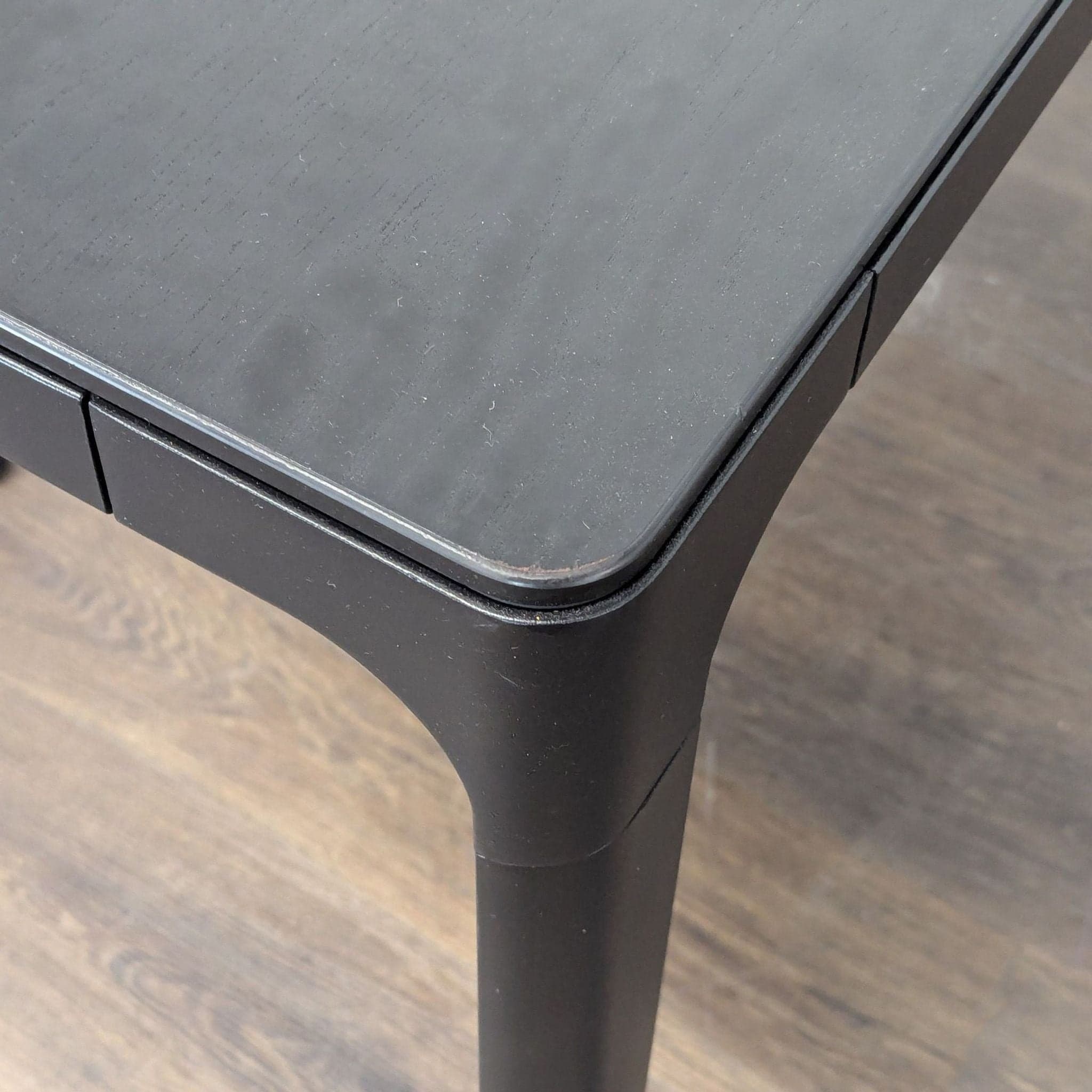 Ikea Bekant Black Half Moon Console Table – Sleek Modern Design - Thumbnail 5