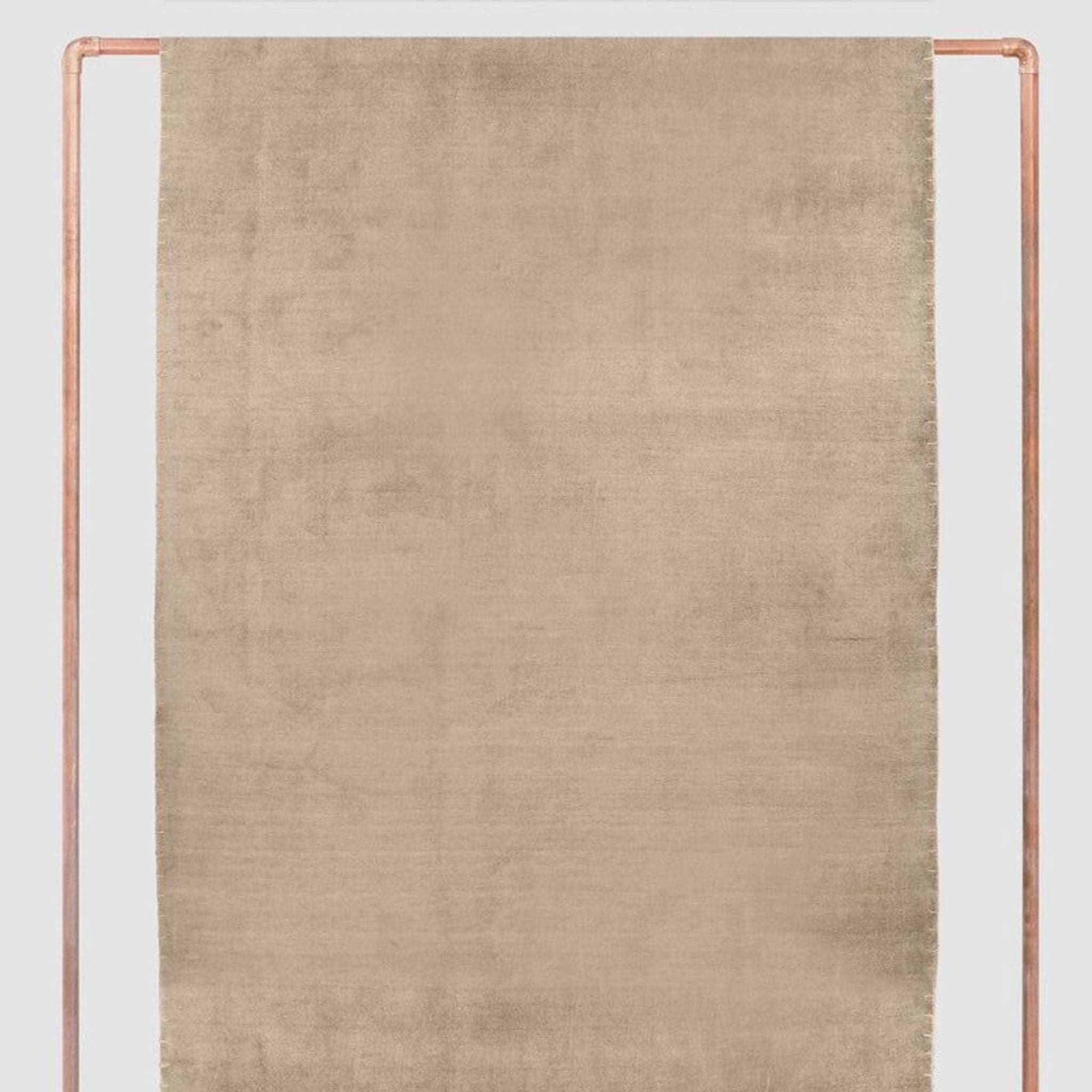 The Citizenry Emma Handwoven 9’x12’ Neutral Wool Rug - Simple Modern Style - Thumbnail 3