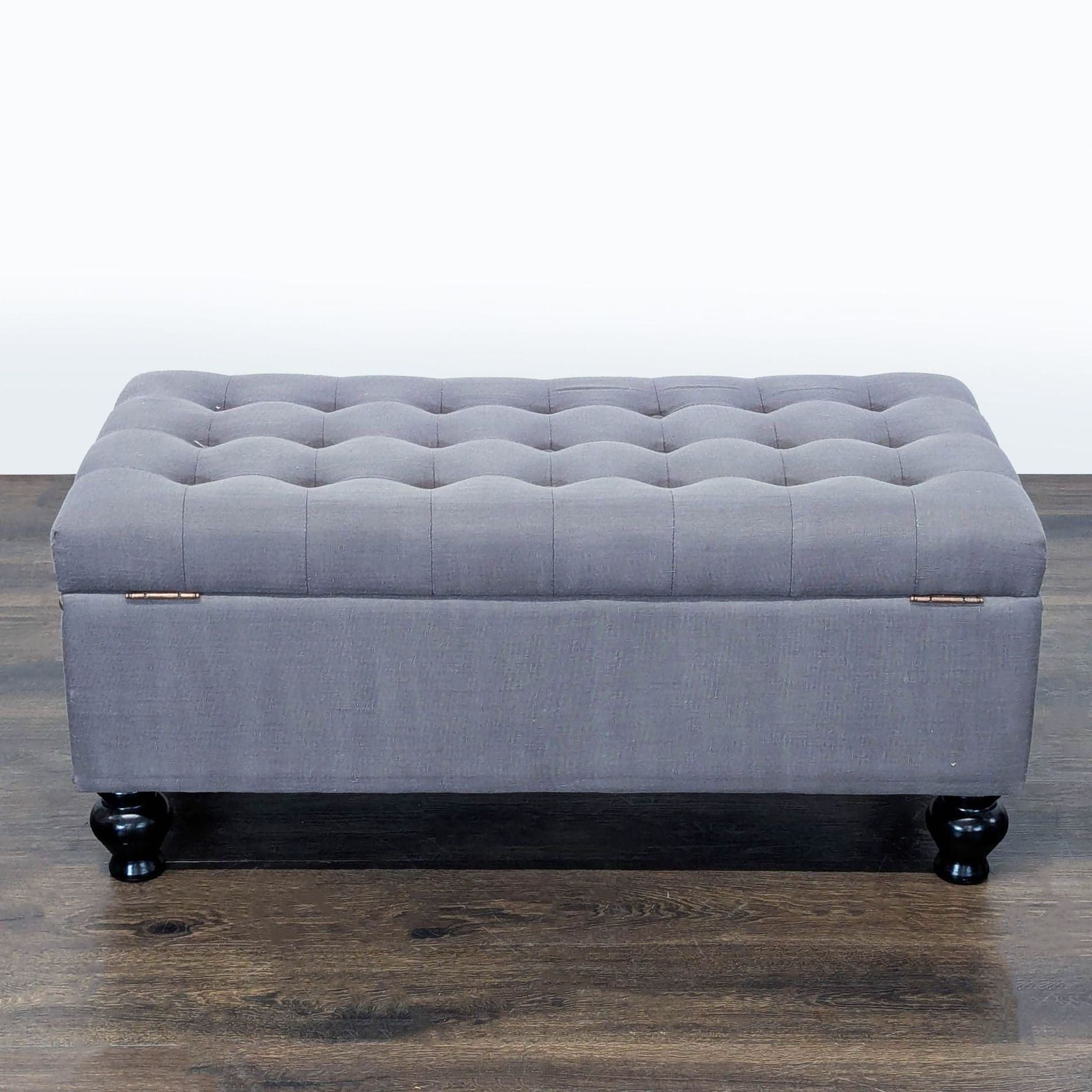 Marshall's Tufted Storage Bench - Thumbnail 4