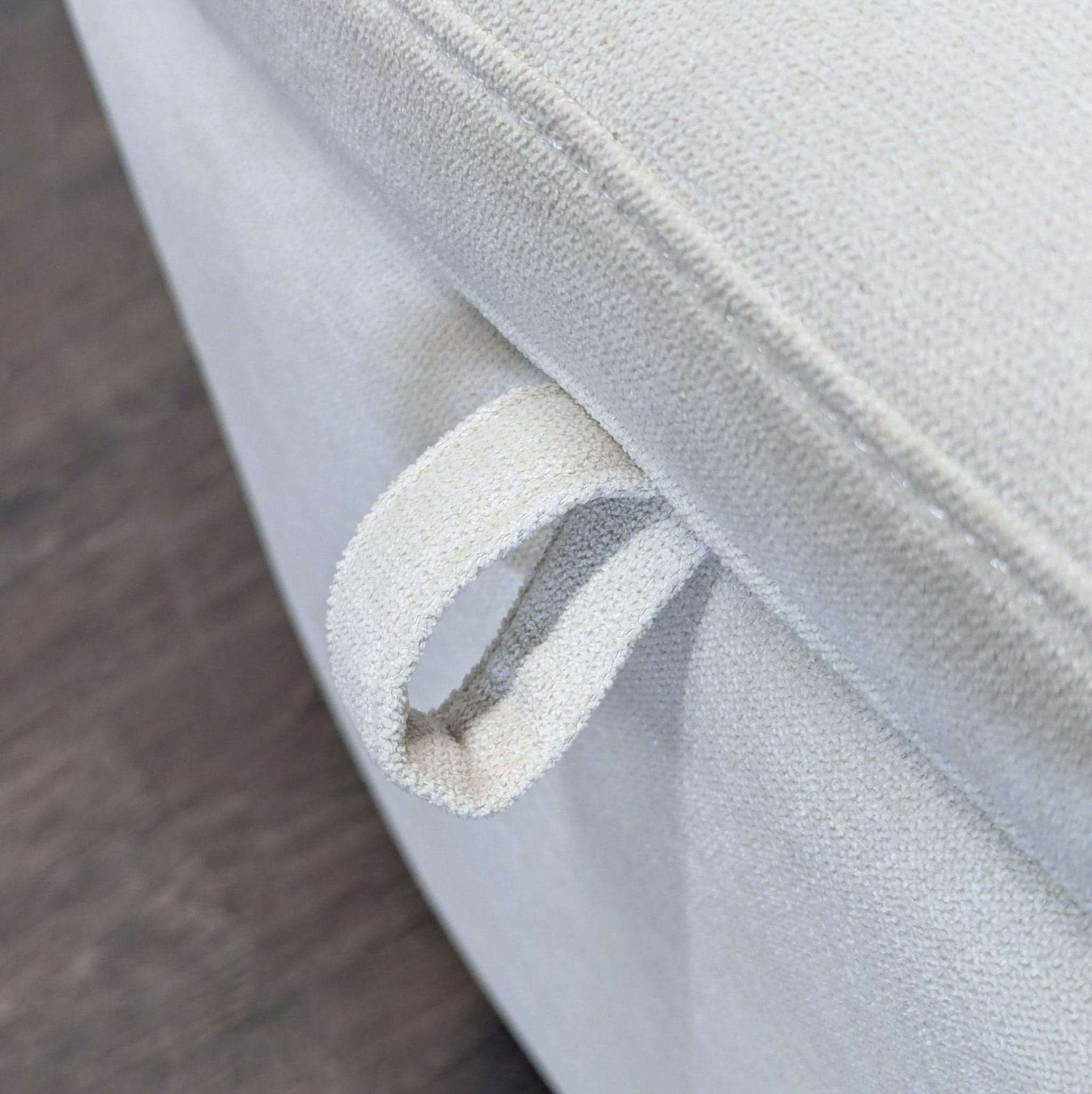 Nurture & Upholstered Oval Storage Ottoman - Thumbnail 5