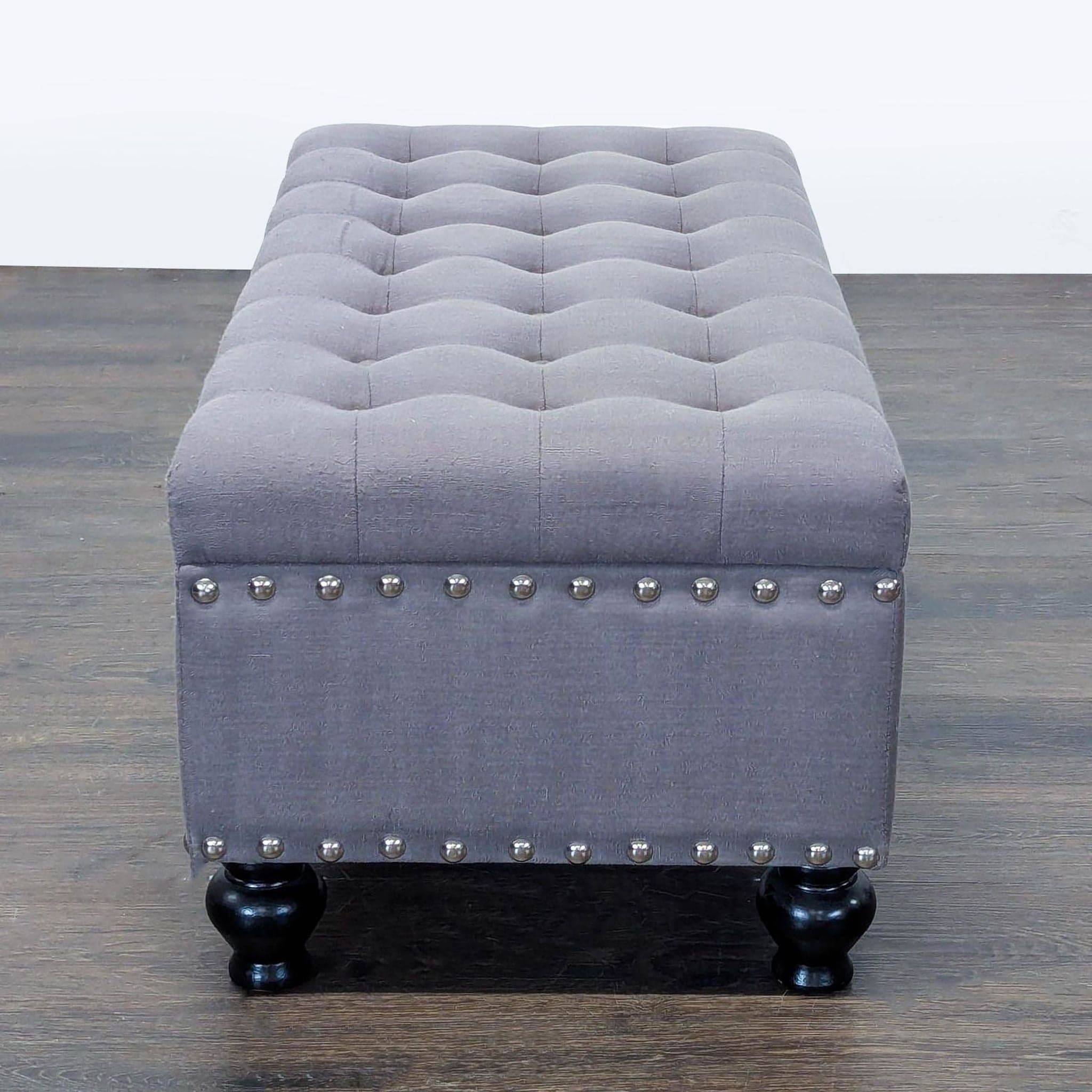 Marshall's Tufted Storage Bench - Thumbnail 5