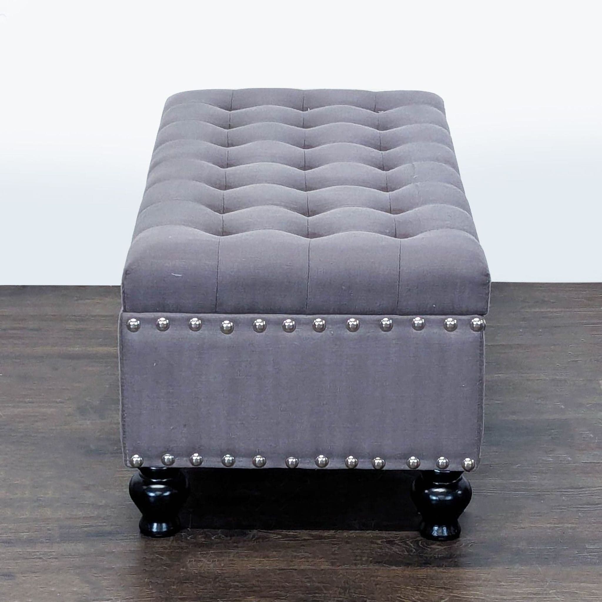 Marshall's Tufted Storage Bench - Thumbnail 3