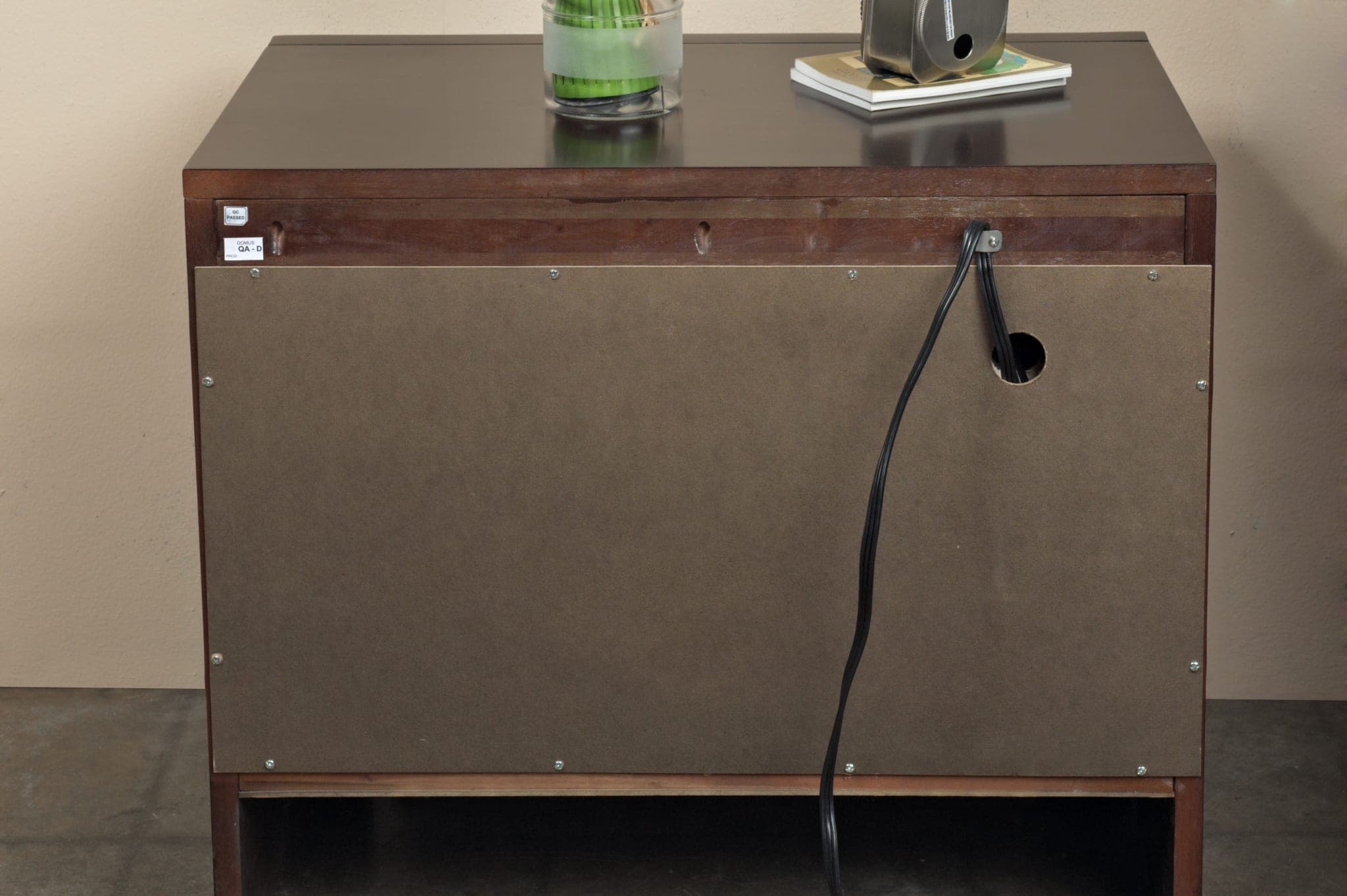 Modus Element Charging Station Nightstand in Chocolate Brown 20 FFE-1482 - Thumbnail 4