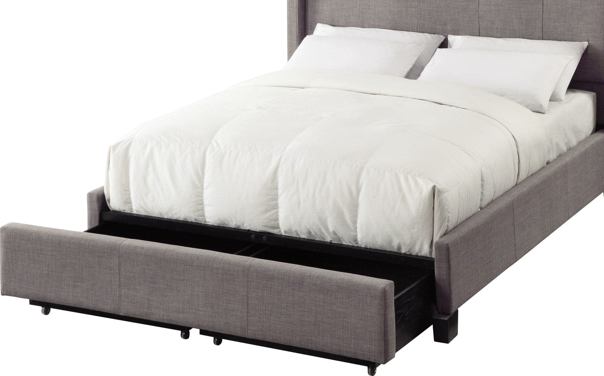 Modus Adona Full-Size Upholstered Storage Bed in Dolphin Linen 2 FFE-1490 - Thumbnail 4
