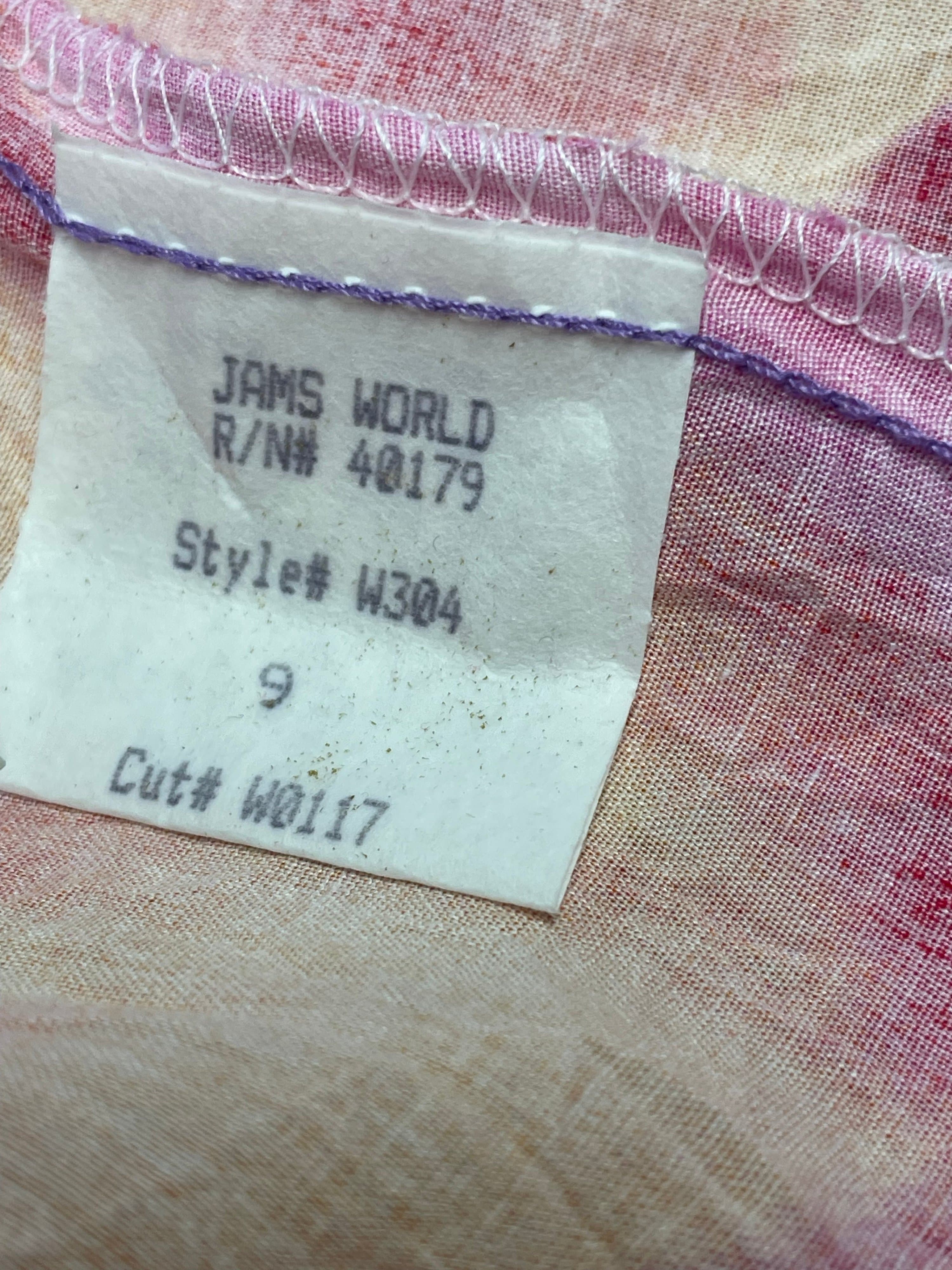 Jams World Bright Multicolor Floral Sleeveless Dress NWT NOS S/M Sleeveless 90s - Thumbnail 10