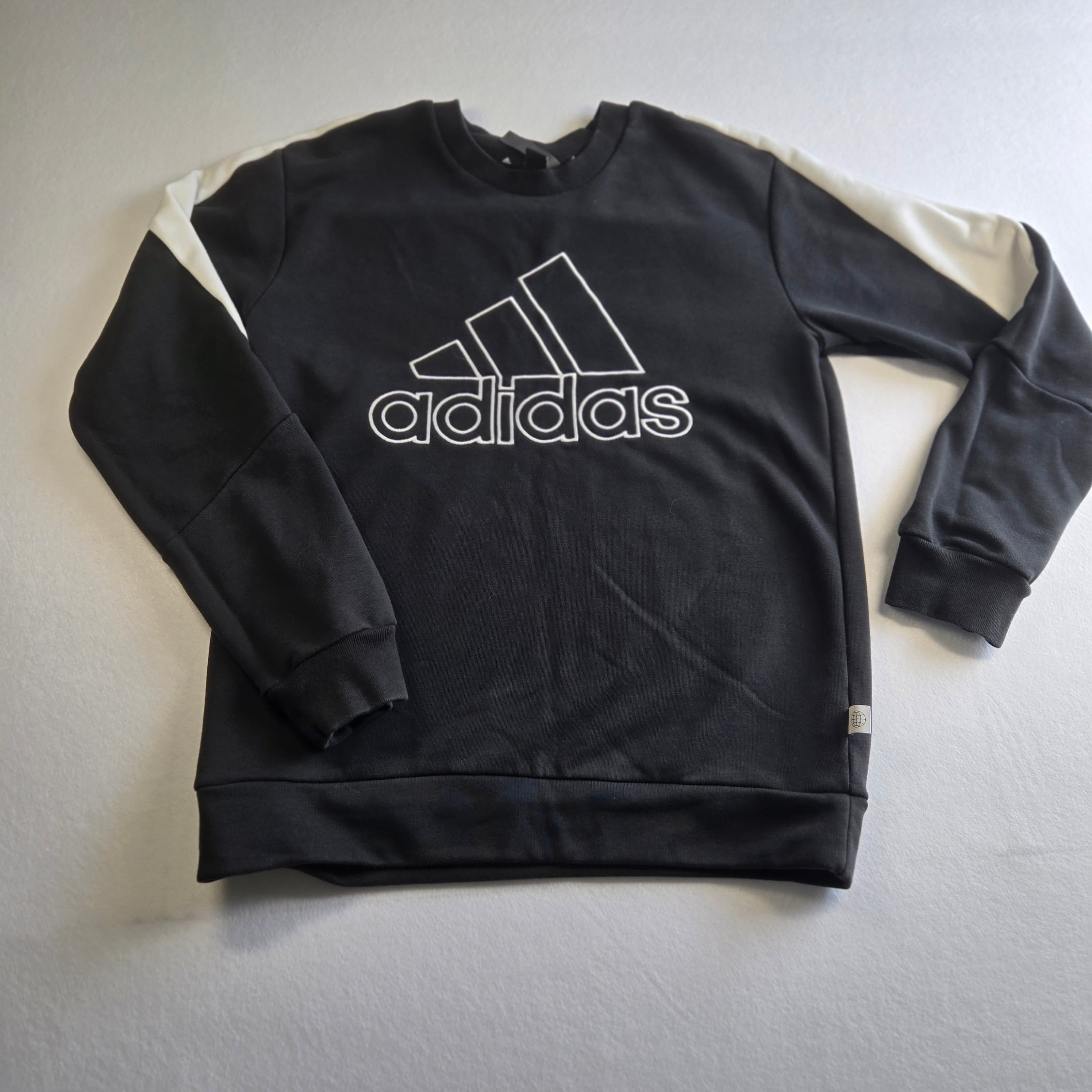 Adidas Black Sweatshirt Size S - Thumbnail 4