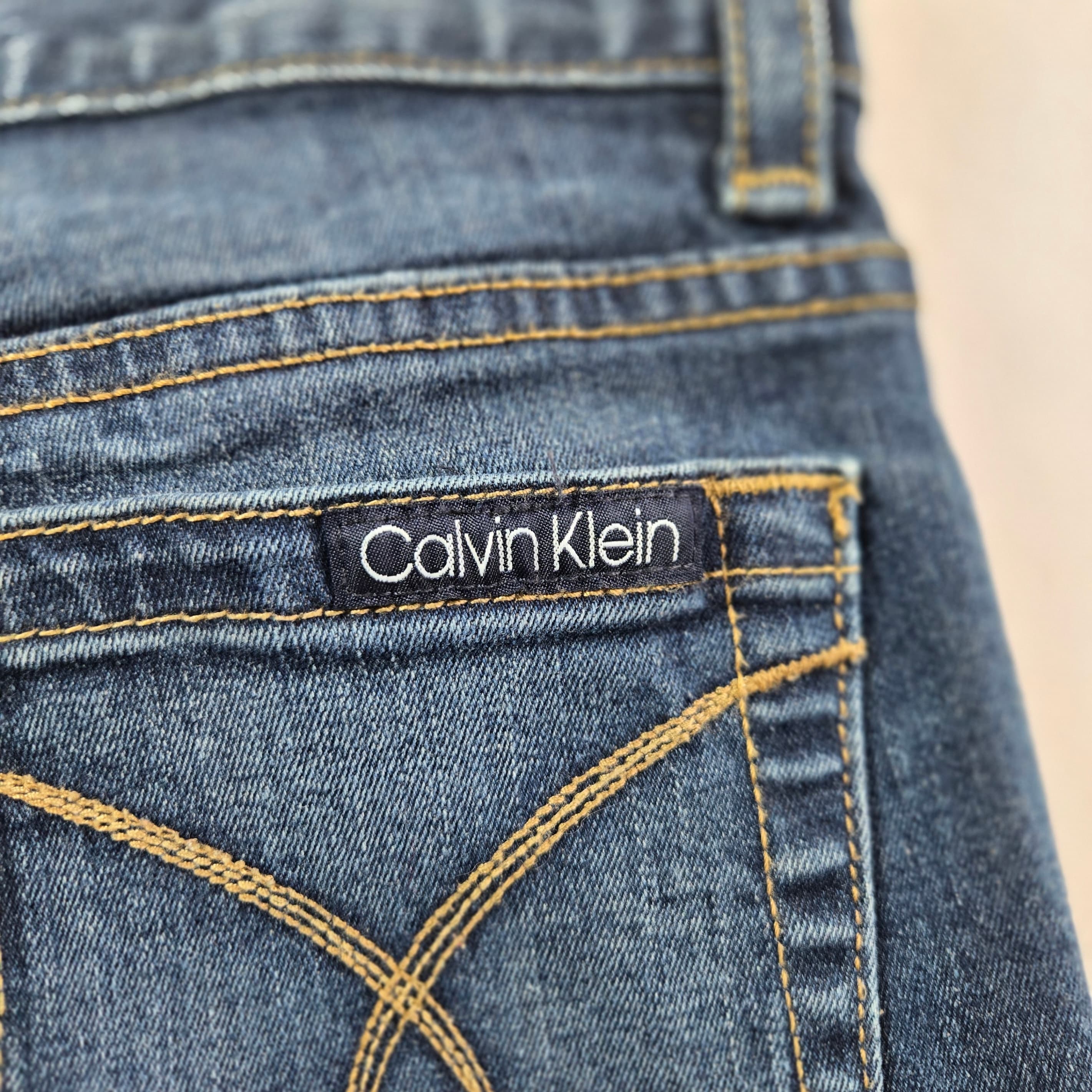 Calvin Klein Flare Jeans Size 4 - Thumbnail 3