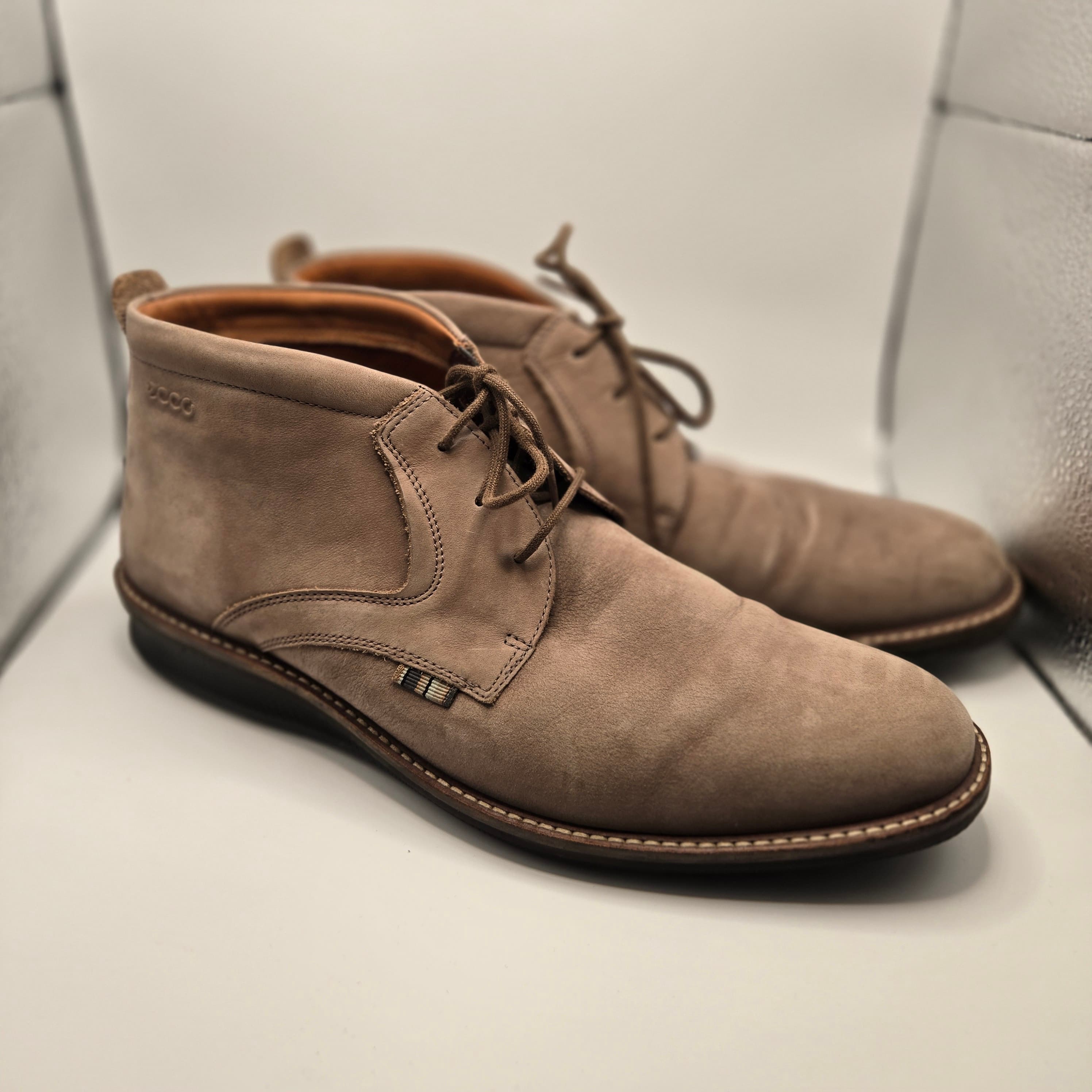 ECCO Men's Suede Chukka Boots Size 43