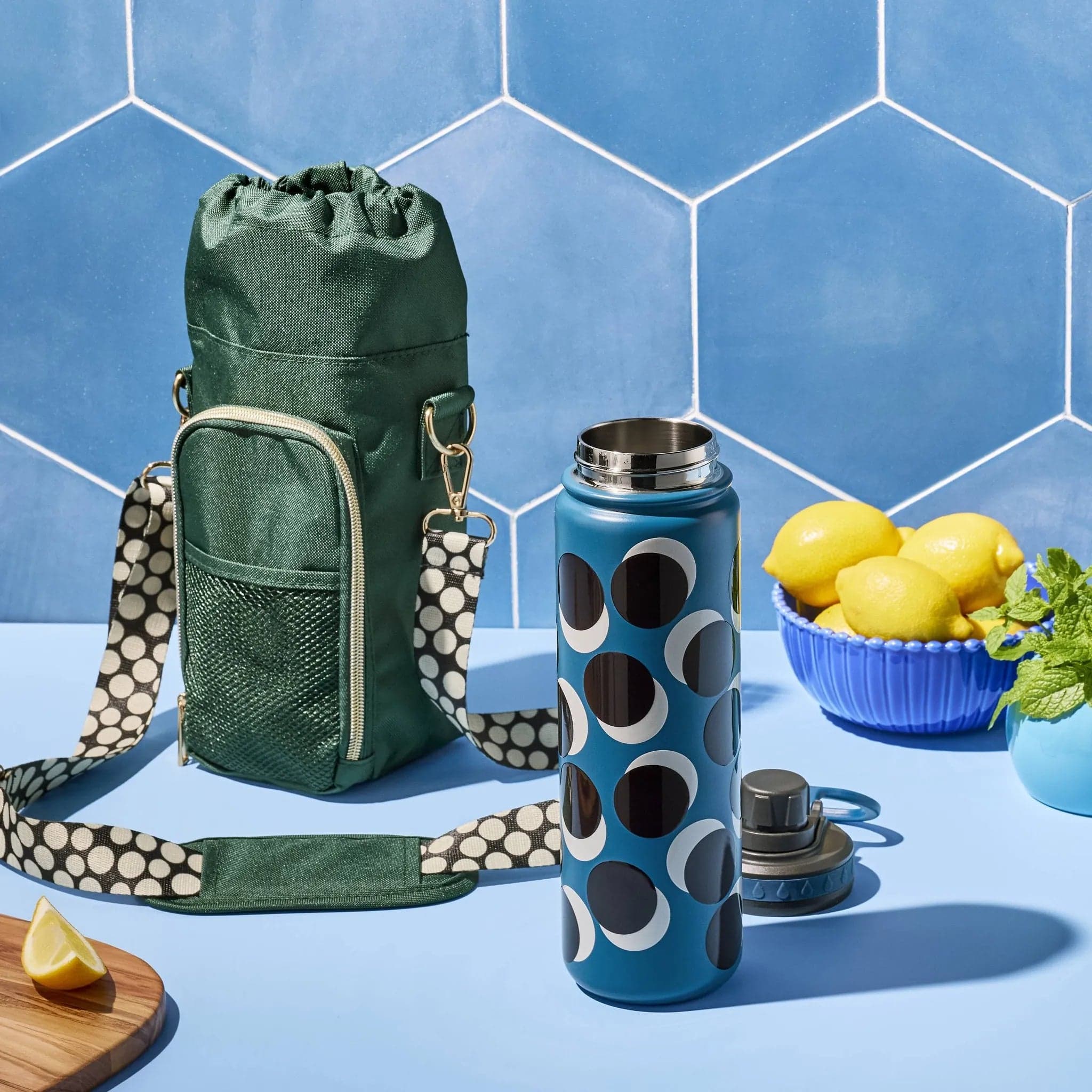 Very Good Water Bottle Crossbody - Tabitha Brown for Target with bottle (58 oz) - Thumbnail 7